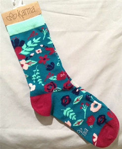 Socks - Floral (F18)
