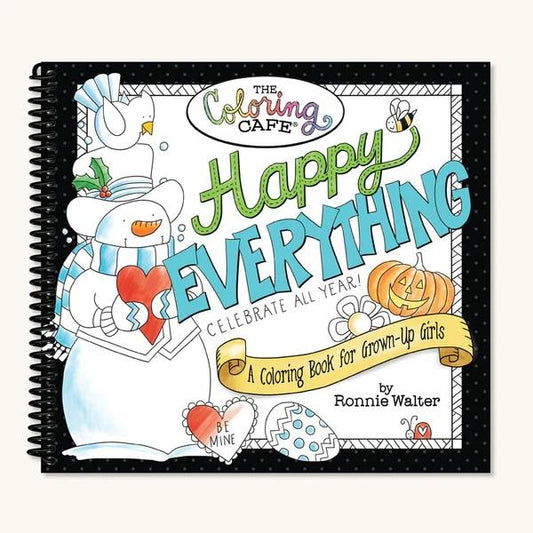 Book, Coloring - Happy Everything!  Celebrate All Year!