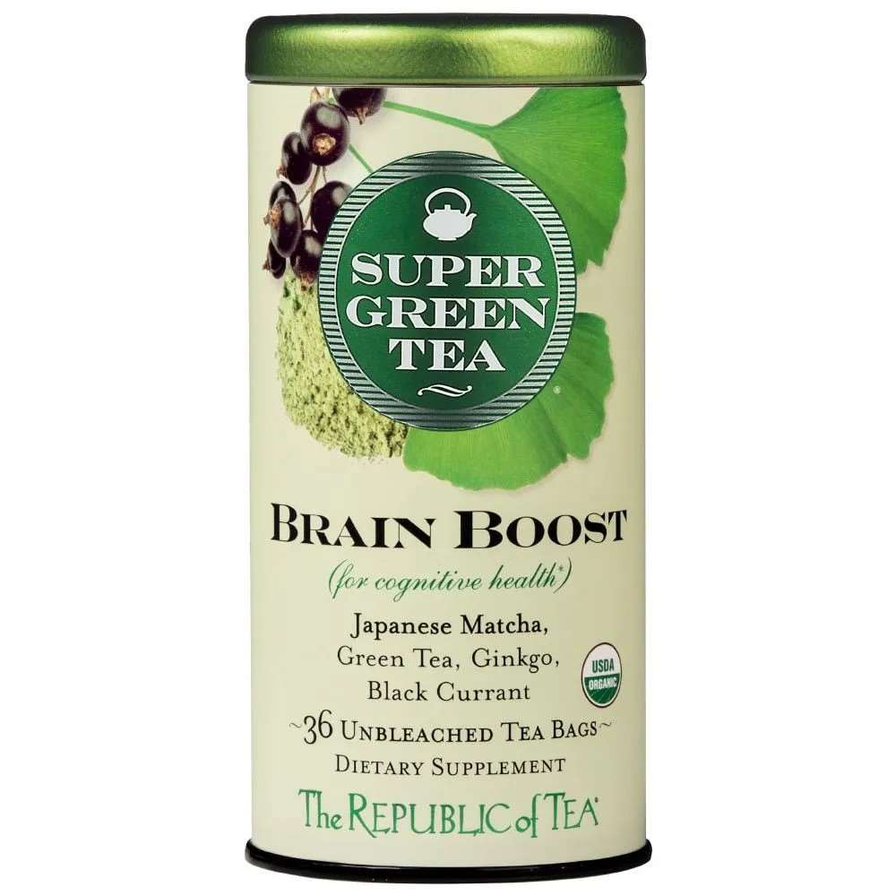 Republic Of Tea - Green Tea - Superfruit - BrainBoost(36)