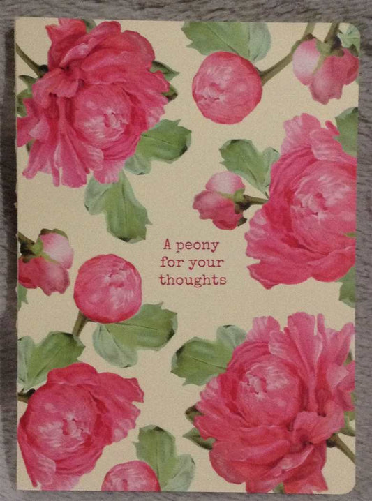 Journal - A Peony for Your Thoughts