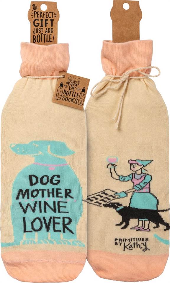 Bottle Sock- Dog Mother