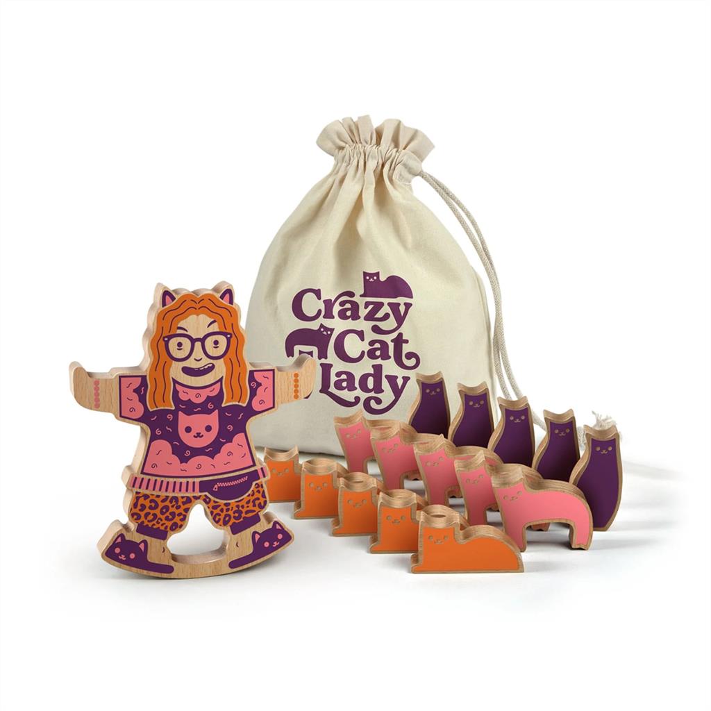 Fred - Game - Crazy Cat Lady Stacking Game