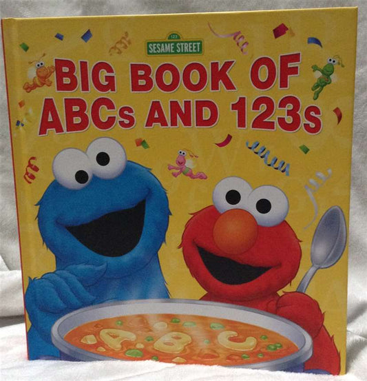 Book - Sesame Street Big Book of ABCs and 123s