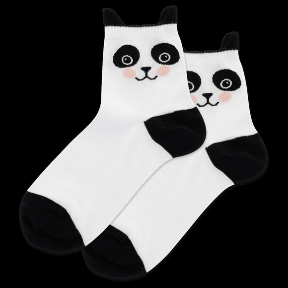 Women's Socks Ankle - Panda