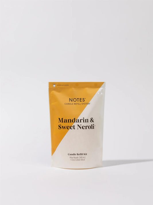 Notes Candle Refill - Mandarin & Sweet Neroli
