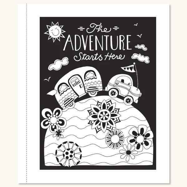 Book, Coloring - Home is Where it All Begins