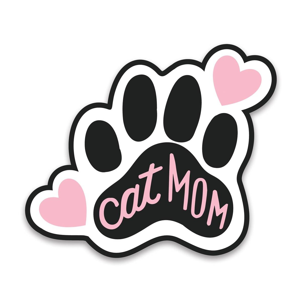 Primatives by Kathy - Car Magnet - Cat Mom