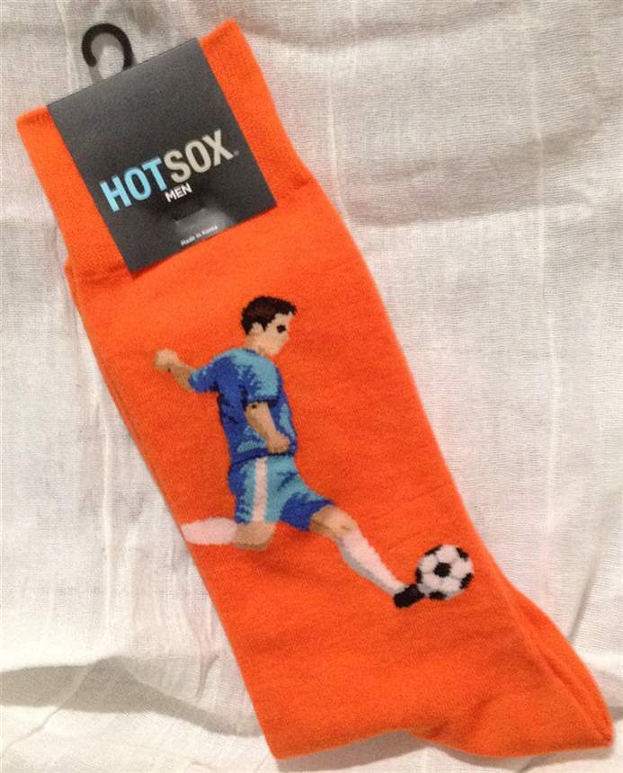 Men's Socks- Soccer Player