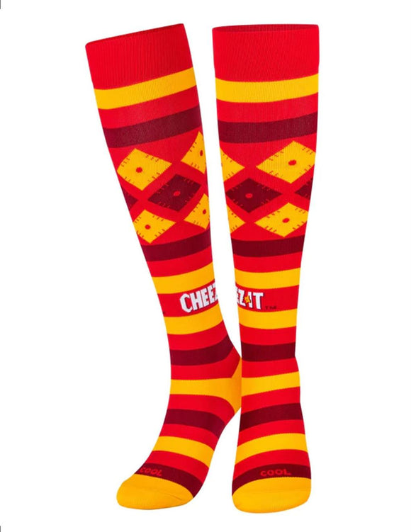 Cool Socks - Odd Sox - Compression Socks - Cheez It