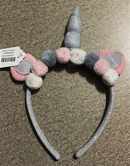 Headbands - Unicorn Silver