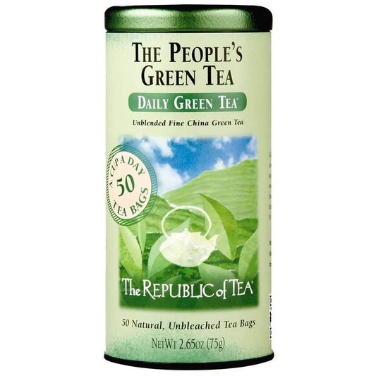 Republic of Tea - Green Tea - The People's Green Tea (50)