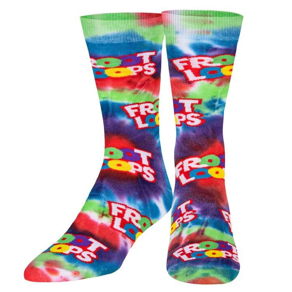 Cool Socks - Odd Sox - Men's Socks - Froot Loops Tie Dye