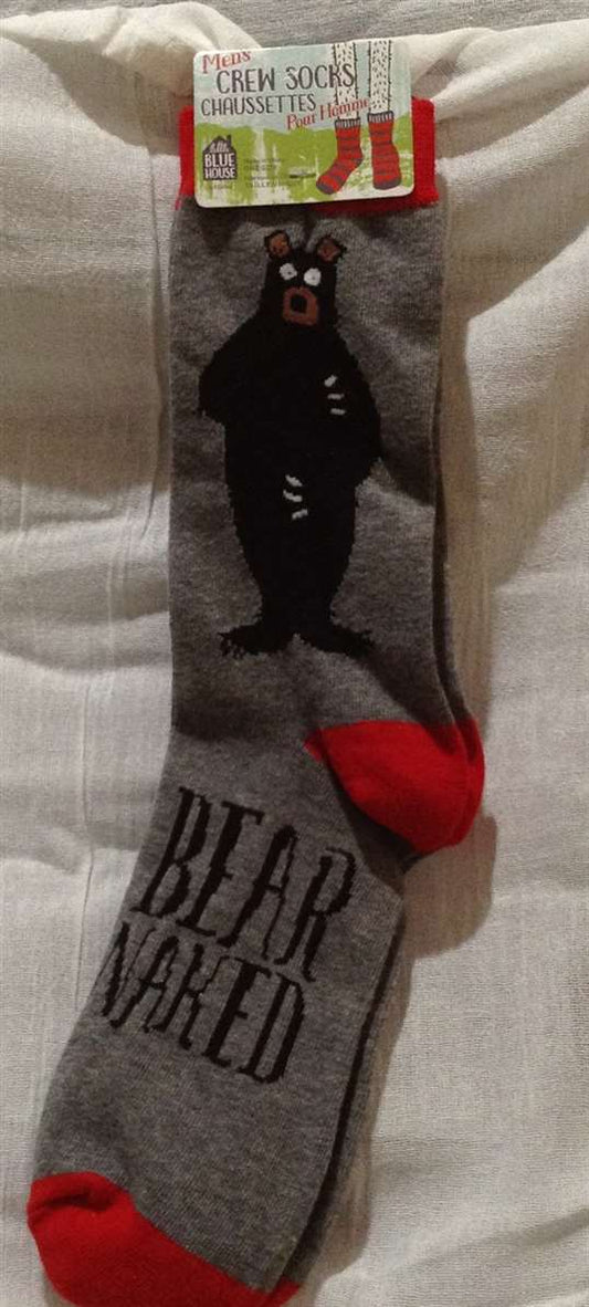 Men's Socks - Bear Naked