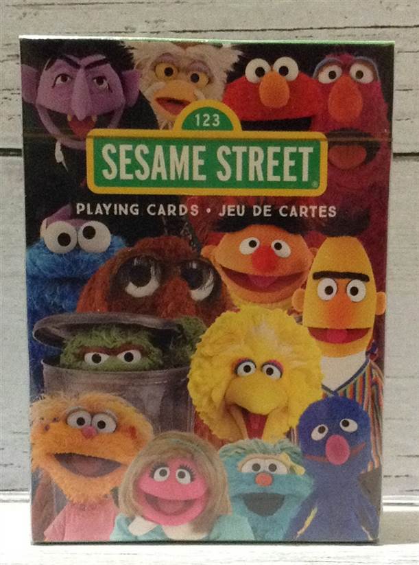 Playing Cards - Sesame Street Cast