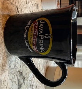 JavaPrimo Hot Springs Branded Ceramic Mug