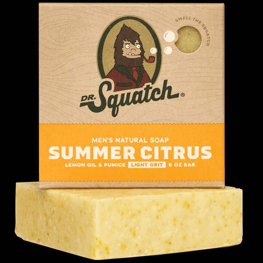 Dr. Squatch- Mens Bar Soap- Summer Citrus