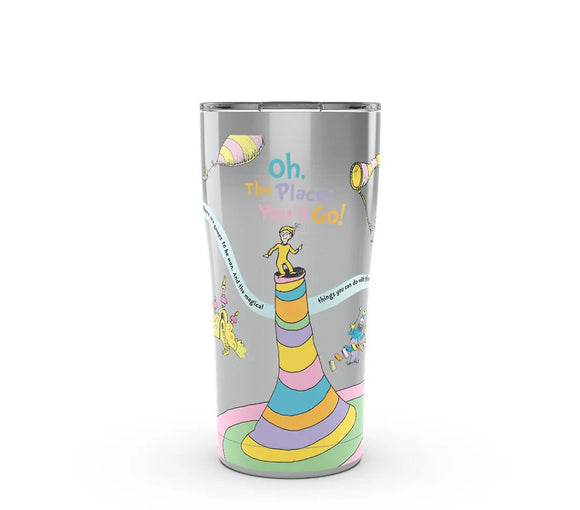 Tervis - 20oz Stainless - Dr. Seuss Places You Go