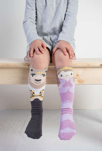 Kid's Socks - Size 18-36 Months - Beauty & the Beast