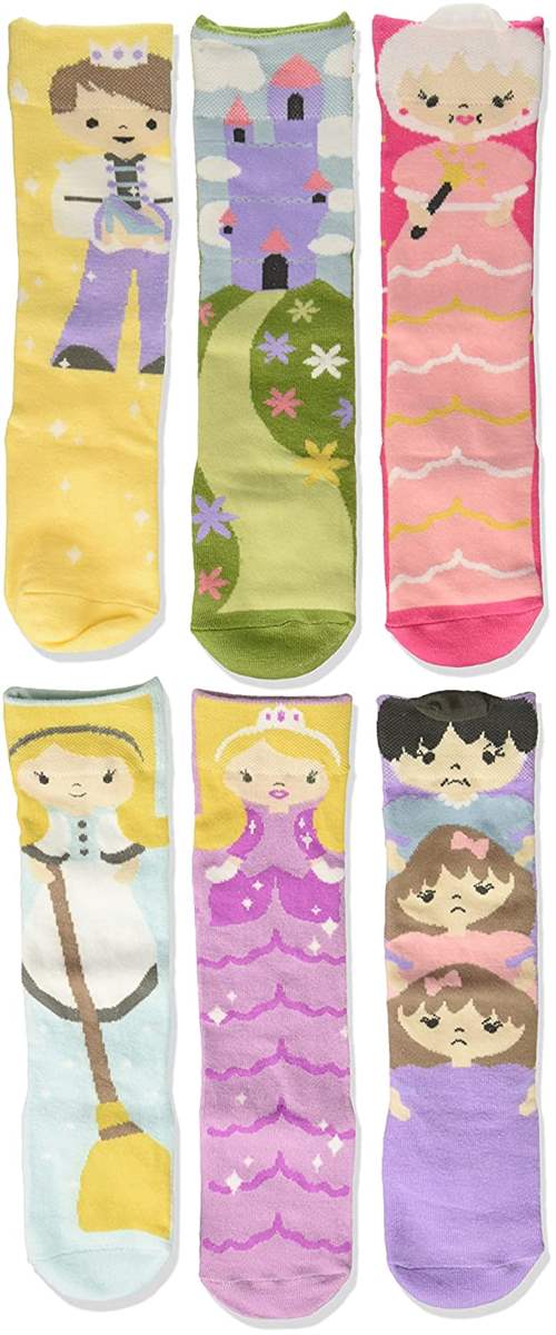 Kid's Socks - Size 18-36 Months - Cinderella Set (3 Pairs)