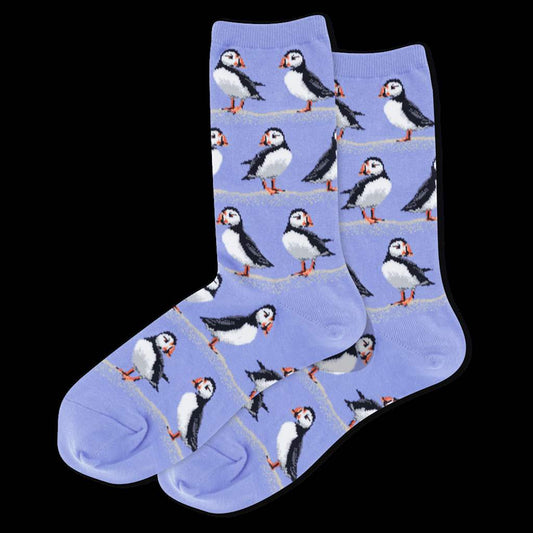 Women's Socks - Puffins