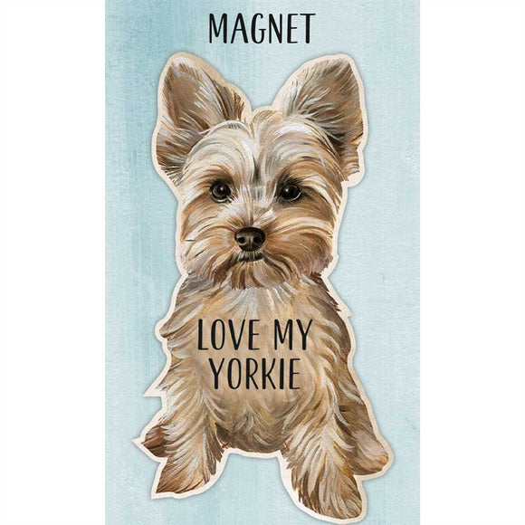 Magnet - Love My Yorkie