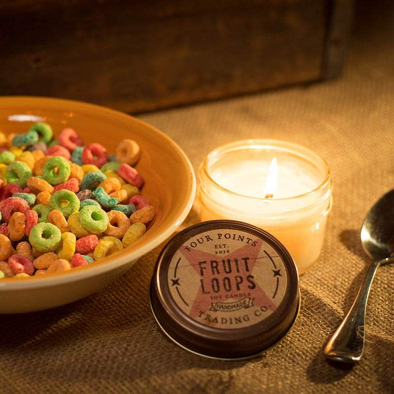 Four Point - Soy Candle - Fruit Loops 4oz