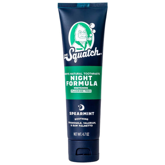 Dr. Squatch - Toothpaste - Soothing Spearmint (night)