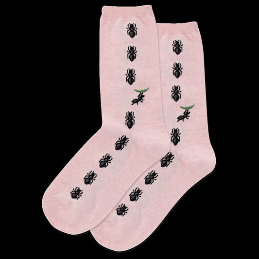 Women's Socks - Pink Ants