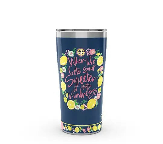 Tervis - 20oz Stainless - Simply Southern - When Life Gives You Lemons