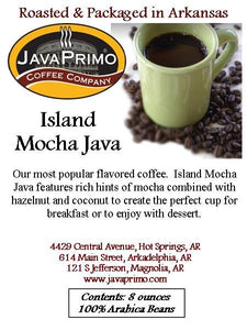Coffee - Flavored - Island Mocha Java 8oz Bag
