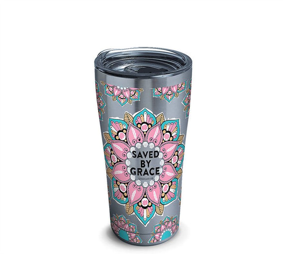 tervis - 20oz Stainless - Faithful Saved By Grace