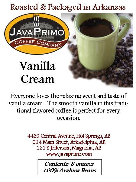 Coffee - Flavored - Vanilla Cream 8oz Bag